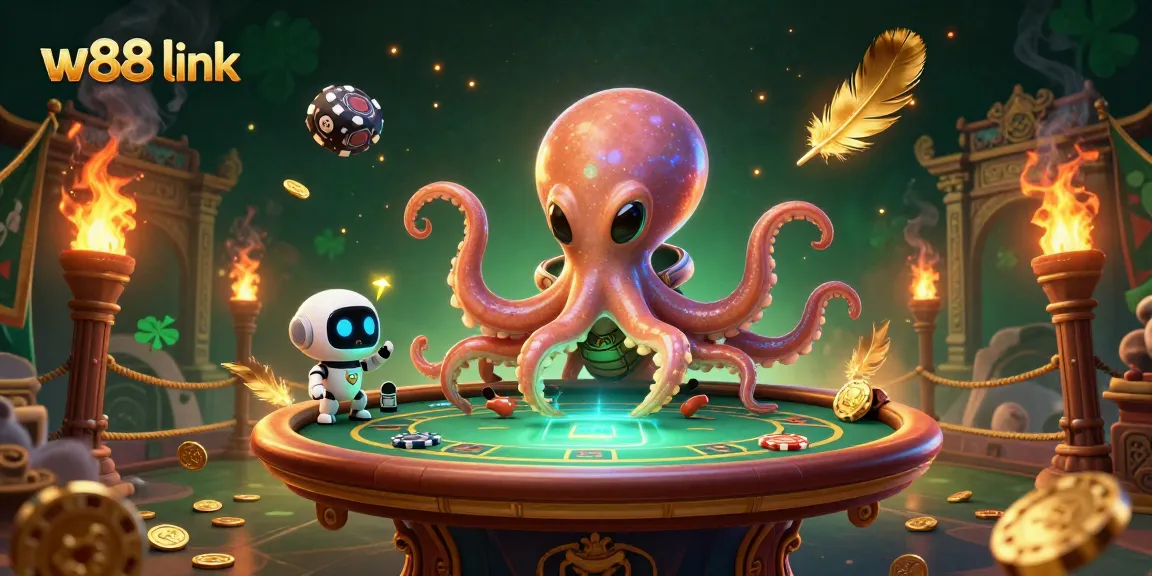 Spin the w88 link and engage in exciting alien poker battles with thrilling game elements.