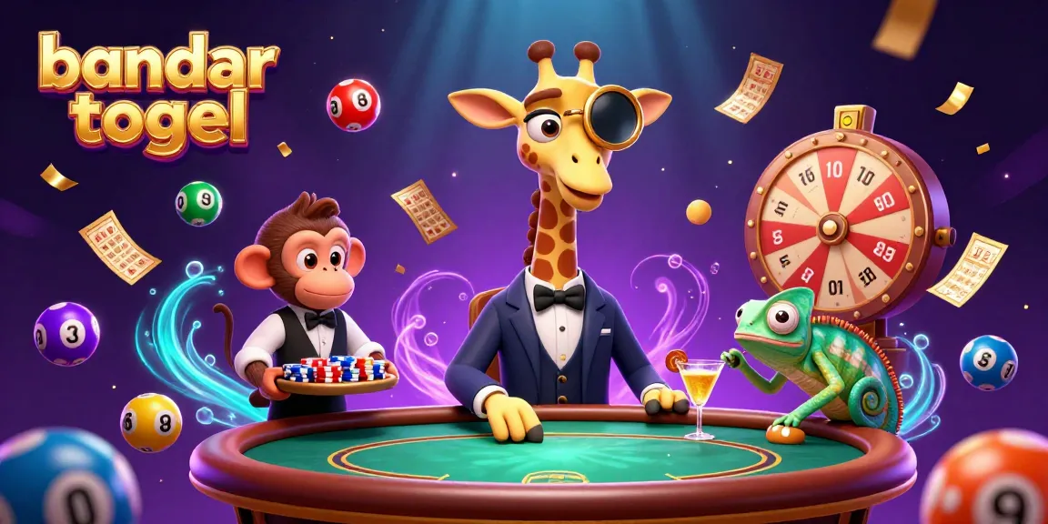 Engage with bandar togel through a vibrant 3D scene of a high-roller giraffe and lively casino action.
