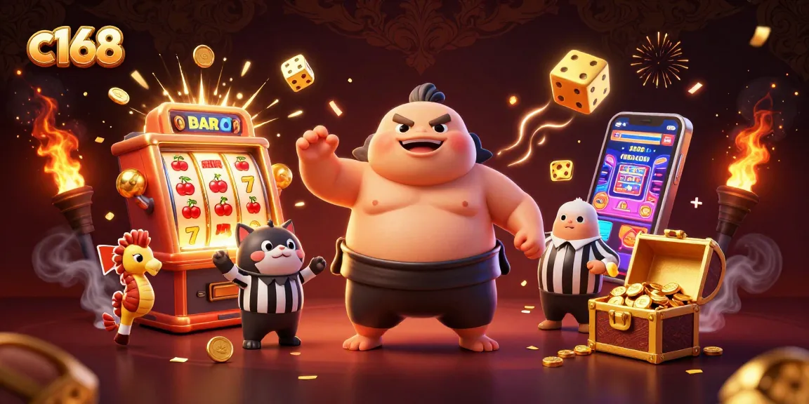 Experience thrilling gaming action at c168 with vibrant slot machines and unmatched prizes.