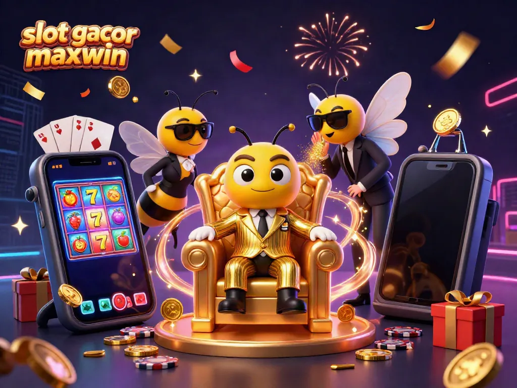 Menangkan slot gacor maxwin dengan bumblebee bos dan permainan slot yang berwarna-warni.