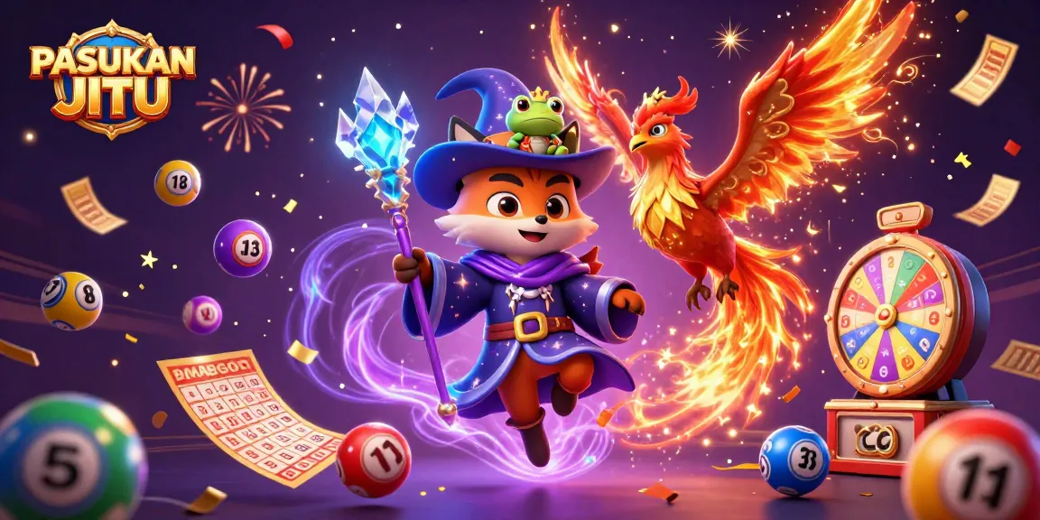 Play exclusive games on PASUKAN JITU with a dazzling scene of wizards and golden rewards.
