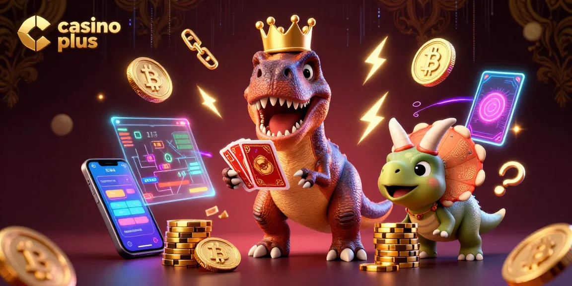 Engage with casino plus by enjoying card games and stacking chips in a vibrant 3D illustration.