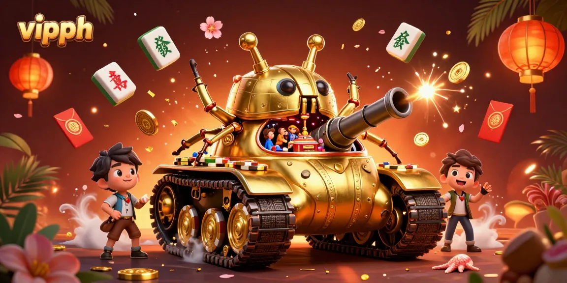 Experience the exhilarating atmosphere of vipph with a vibrant 3D casino illustration depicting gaming excitement.