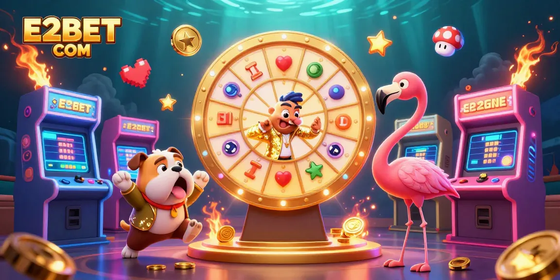 Win big with E2BET COM's vibrant gaming scene filled with prizes and excitement!