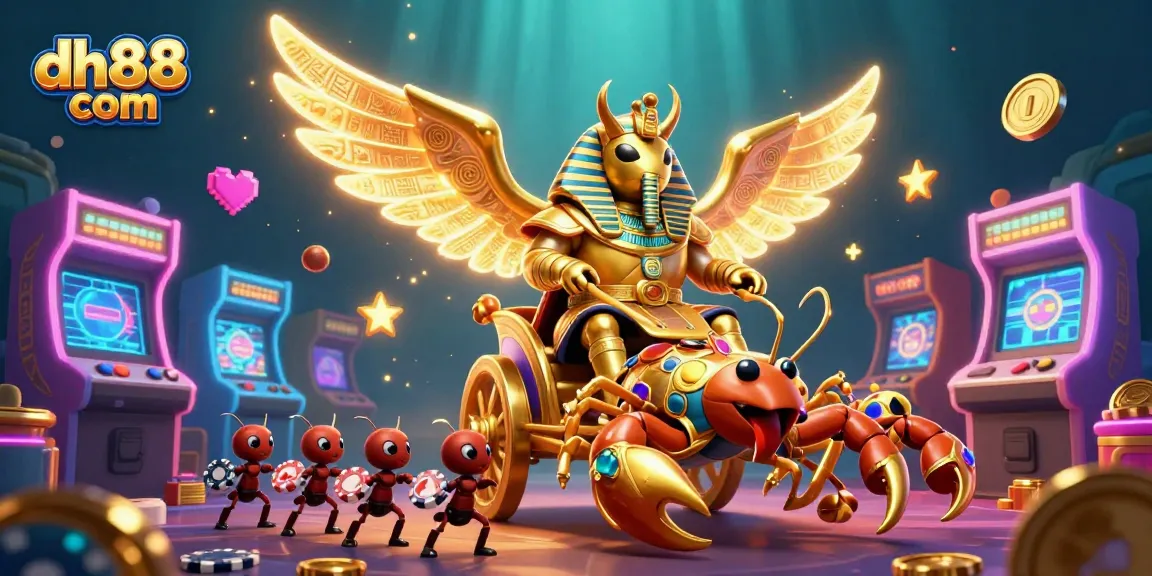 Experience thrilling slots and jackpots at dh88 com with vibrant elements and engaging action!