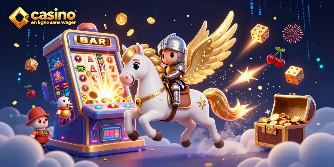 Experience the thrill of casino en ligne sans wager with vibrant gaming elements and dynamic characters.