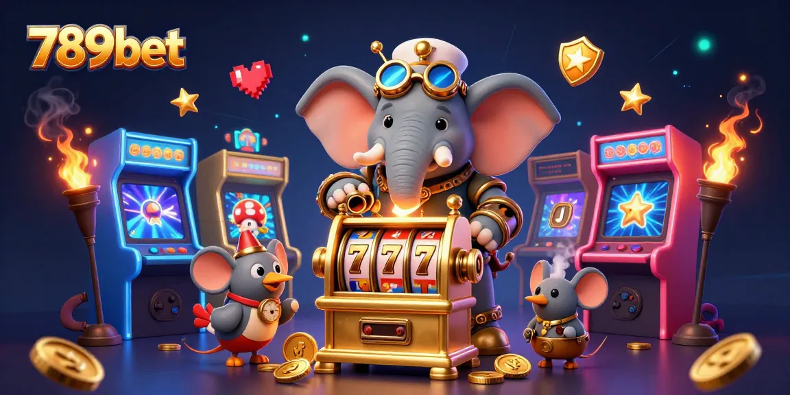 Engage in thrilling gameplay at 789bet with vibrant slot machines and animated casino elements