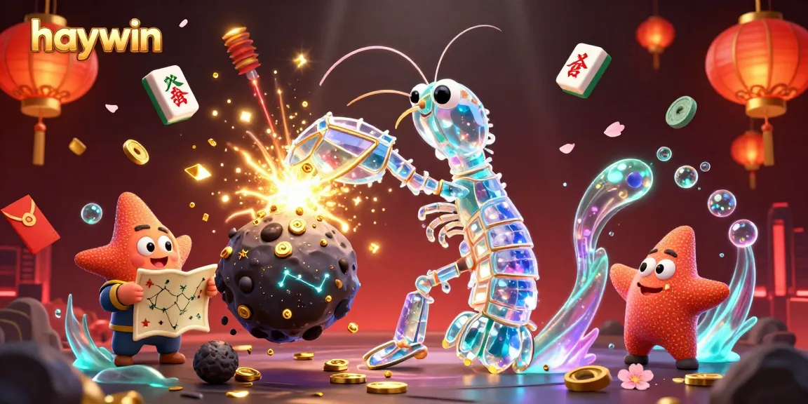 Experience thrilling gameplay at Haywin with vibrant 3D elements featuring gems, coins, and exciting visuals.
