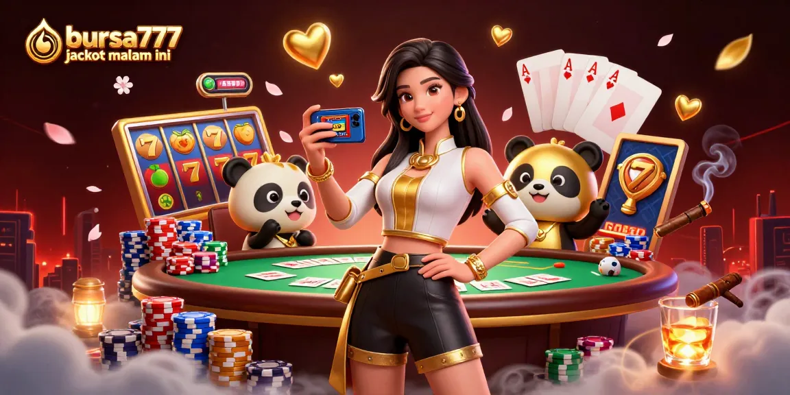 Experience the thrill of bursa777 jackpot malam ini with engaging gameplay and vivid casino scenes.