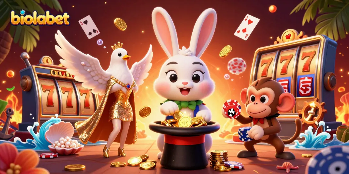 Biolabet - Menangkan jackpot dalam permainan slot online terbaik dengan fitur luar biasa.
