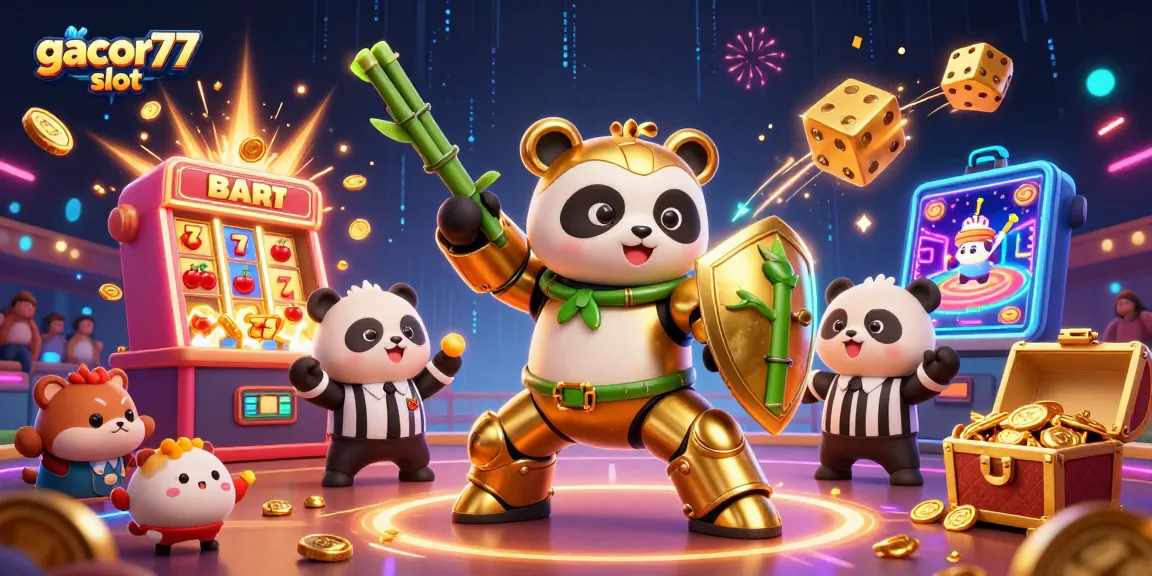 Menangkan permainan gacor77 slot dengan mesin slot berlimpah dan elemen kasino yang meriah.