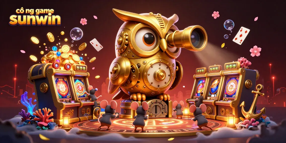 Discover the excitement of cổng game sunwin with an enchanting casino scene full of treasures and vibrant characters.