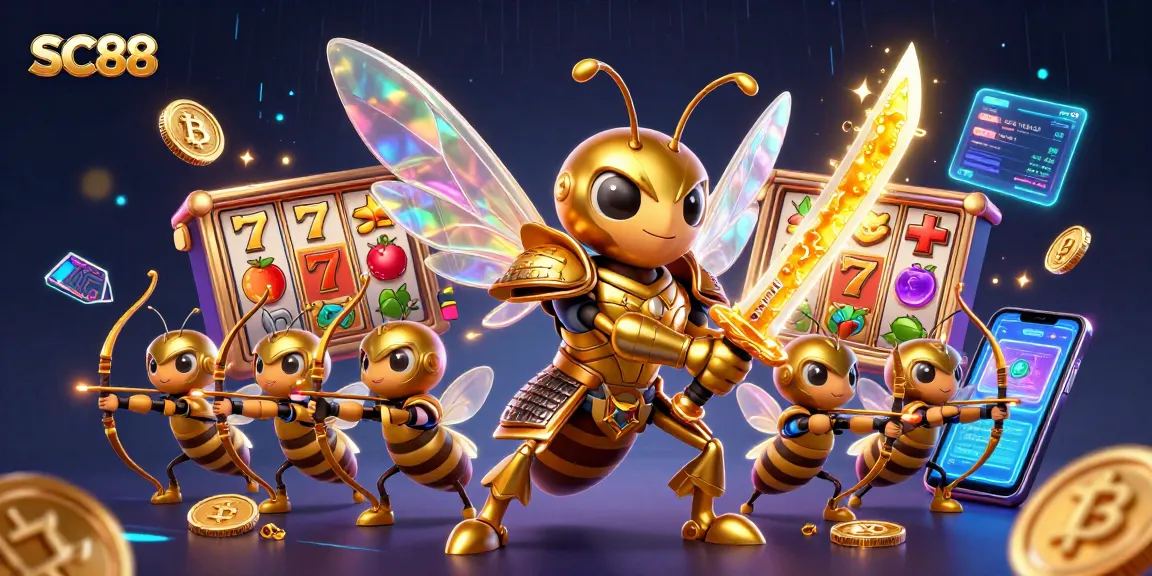 Engage in exciting slots at SC88 with vibrant jackpots and captivating characters.
