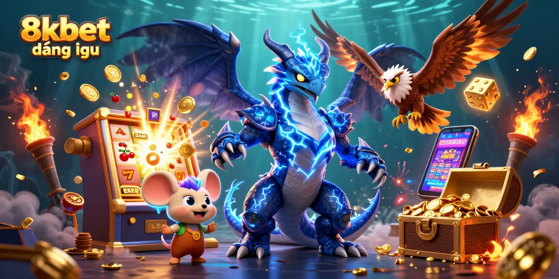 Experience 8xbet đăng nhập with thrilling casino games and dynamic visuals in a rich, energetic scene.