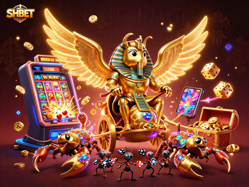 Join the fun with SHBET's exciting casino adventures featuring vibrant 3D elements and thrilling games.