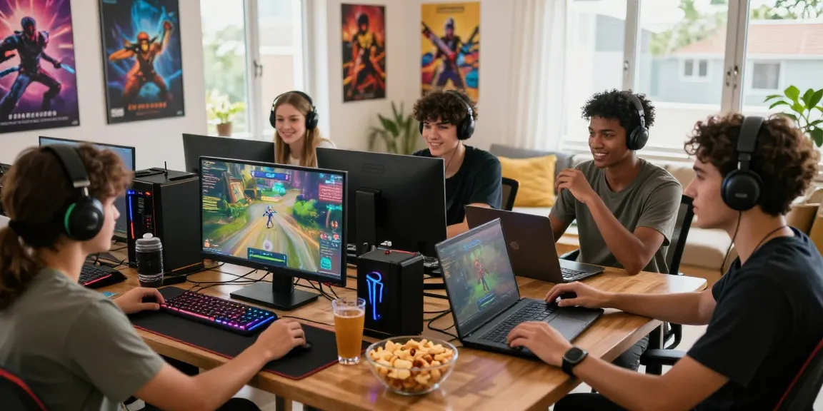 Pengguna Batik88 bermain game online sambil menikmati camilan dalam suasana santai.