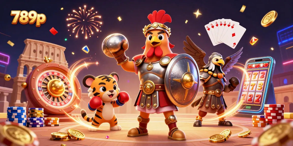 Engage in winning strategies at 789p with a vibrant casino scene showcasing exciting games.