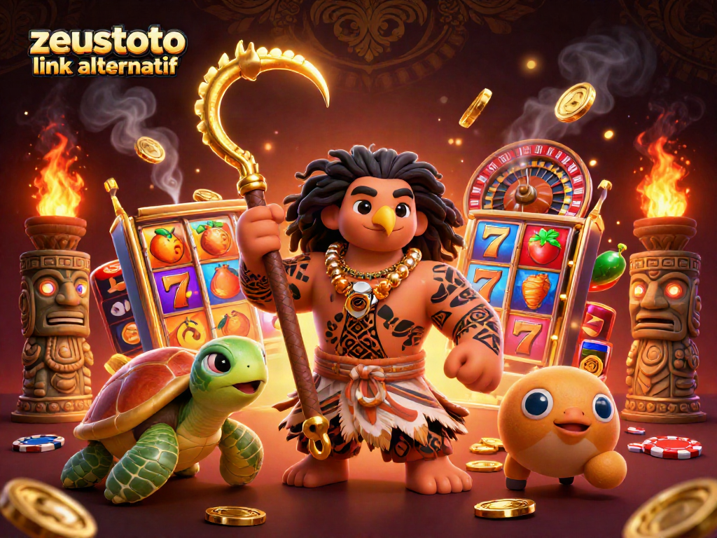 Experience the excitement of zeustoto link alternatif with dynamic slots and lively characters.