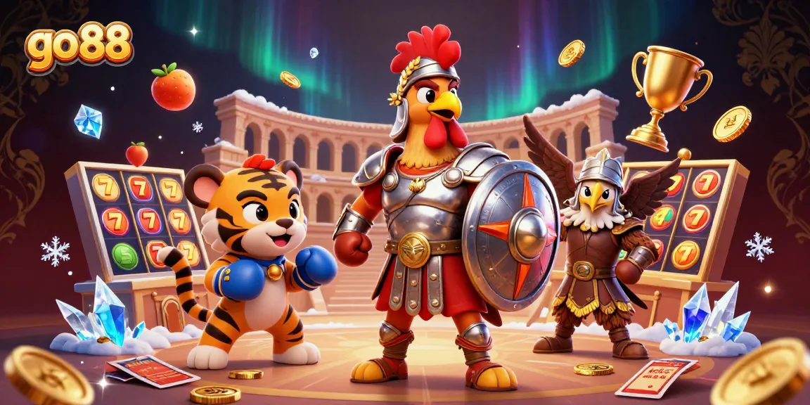 Experience the excitement of go 88 casino games filled with dynamic slot elements and vibrant characters.