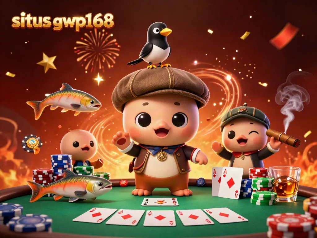 Menangkan keseruan di situs gwp168 dengan karakter lucu dan elemen kasino yang dinamis.