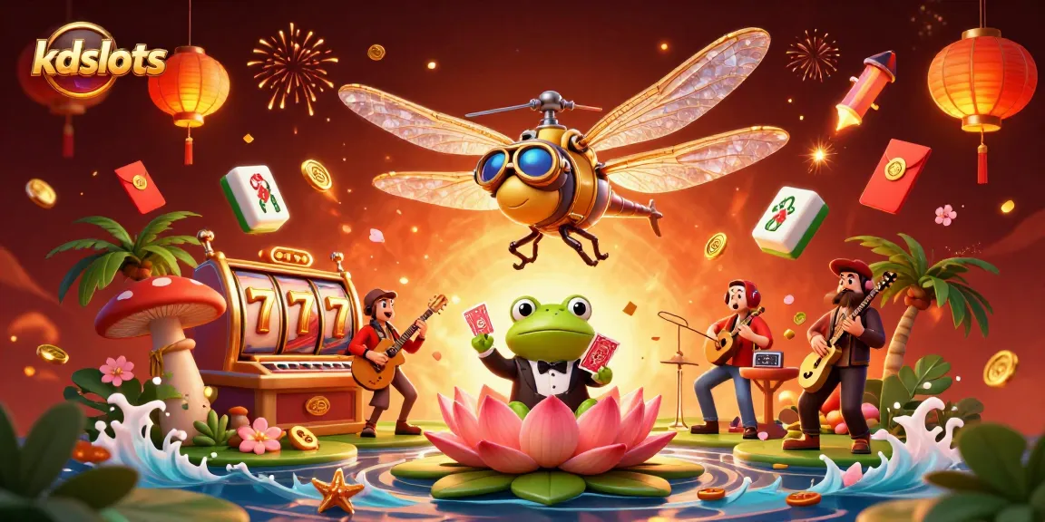 Experience thrilling gameplay with kdslots featuring engaging characters and dynamic casino elements.