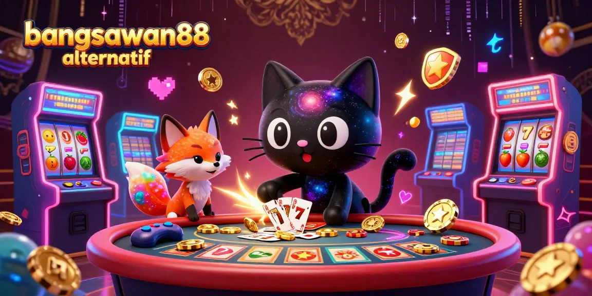 Engage in thrilling gaming adventures with bangsawan88 alternatif at an energetic cosmic casino.